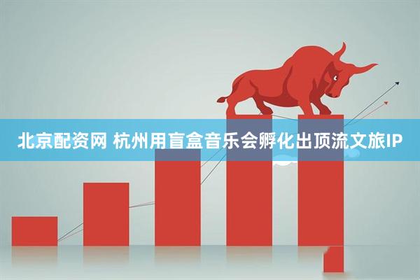 北京配资网 杭州用盲盒音乐会孵化出顶流文旅IP